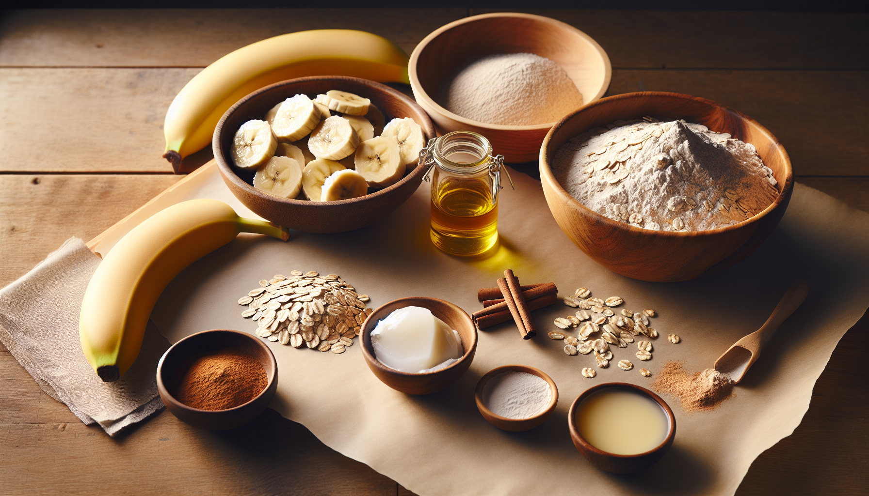 Ingredientes naturais para biscoito para bebê receita em close-up