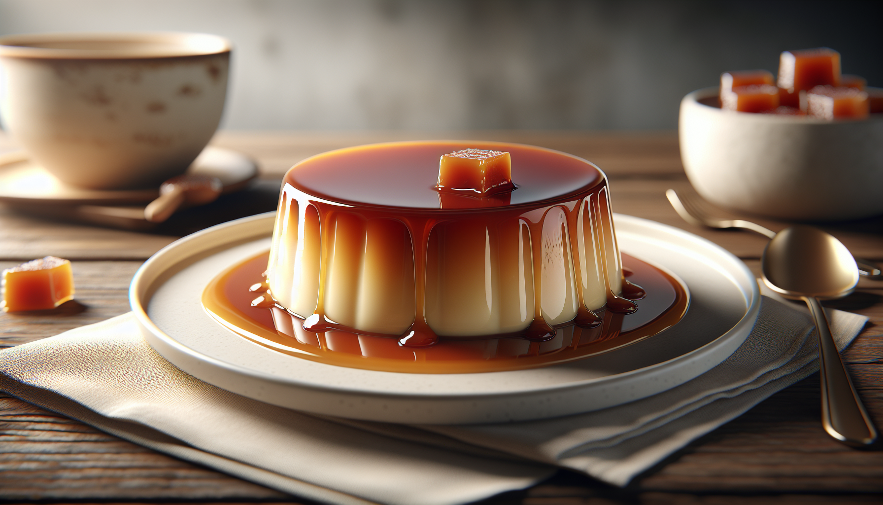Receita pudim de leite condensado pronto, cremoso e caramelizado